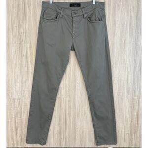 Mavi Jeans Chino Pants Mens 33x32 Jake Straight Leg Gray Casual Work Preppy